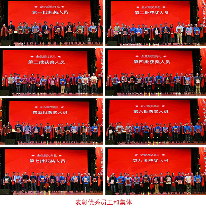 表彰优秀员工和集体
